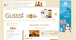 Desktop Screenshot of gusto-online.de