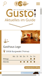 Mobile Screenshot of gusto-online.de